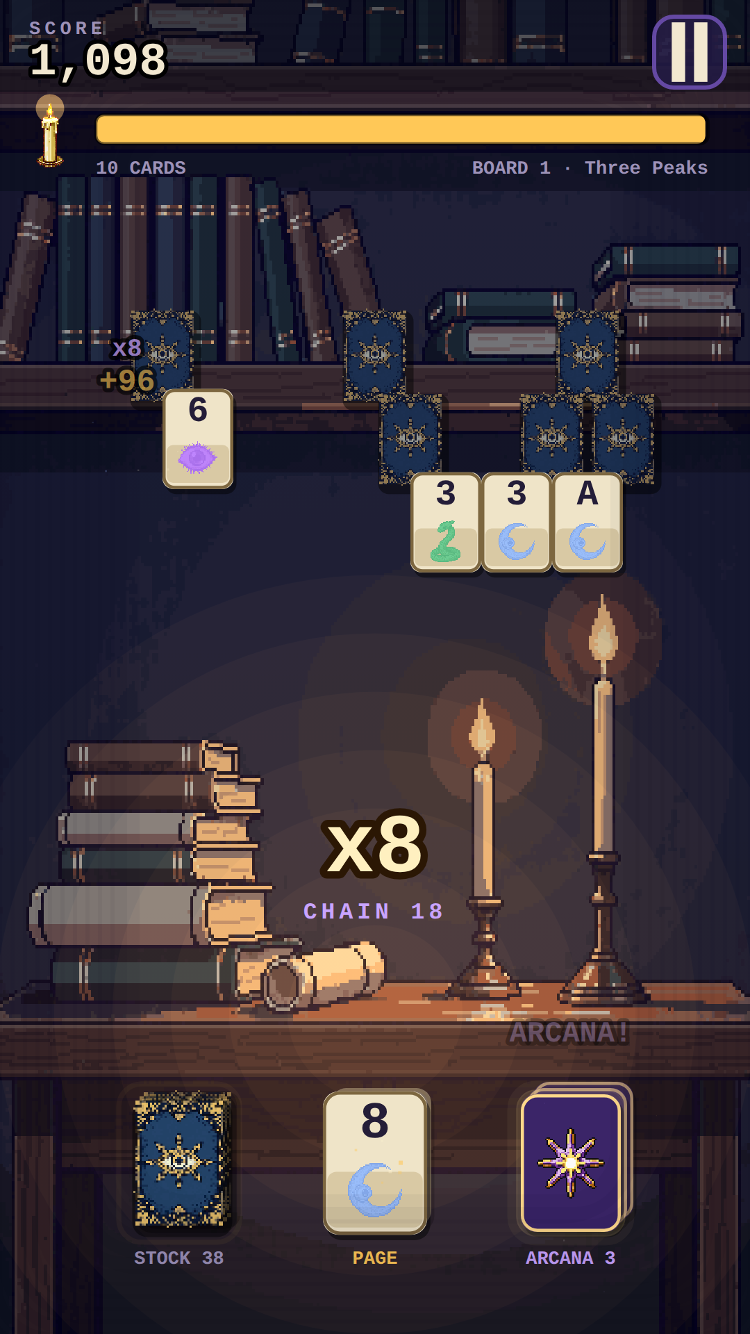 Grimoire mid-chain, multiplier climbing